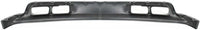 Front Bumper Chrome Steel + Upper Cover Textured + Lower Valance Air Deflector Direct Replacement Compatible With 2001-2002 Chevrolet Silverado 2500HD 3500 GM1002376 GM1051106