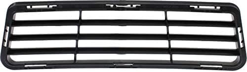 Front Bumper Lower Grille Textured + Fog Light Molding Bezels Textured Left Driver & Right Passenger Side Direct Replacement Compatible With 2012-2014 Toyota Camry TO1036129 TO1039149