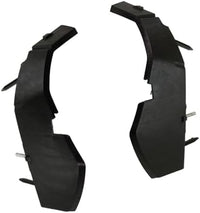Set of 2 Front Bumper Bracket Plastic Right Passenger & Left Driver Side Direct Replacement Compatible with 2015-2022 Dodge Challenger CH1043126 CH1042126 68375014AA 68375013AA