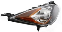 Set Of 2 Front Head Light Assembly Plastic Lens And Housing Left Driver & Right Passenger Side Direct Replacement Compatible With 2010-2013 Mazda 3 MA2518130 MA2519130