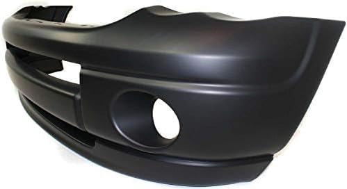 Front Bumper Cover Primed + Lower Valance Air Dam Textured Direct Replacement Compatible with 2002-2005 Dodge Ram 1500 2500 3500 CH1000463 CH1090125 5073001AF 55077337AD 55077337AB
