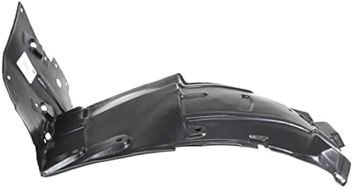 Set Of 2 Front Section Fender Liner Left Driver & Right Passenger Side Direct Replacement Compatible With 2003-2007 Infiniti G35 IN1251106 IN1250106 63844AM800 63845AM800