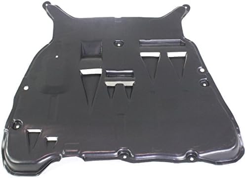 Front Engine Splash Shield Protecting Plate Plastic Direct Replacement Compatible with 2001-2009 Volvo S60 VO1228107 86246642