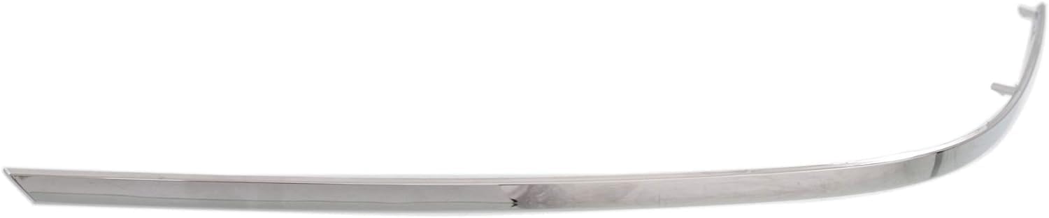 Front Bumper Outer Trim Molding Chrome Direct Replacement Compatible With 2010-2013 Mercedes Benz E-Class MB1046115 2078851921