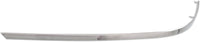 Front Bumper Outer Trim Molding Chrome Direct Replacement Compatible With 2010-2013 Mercedes Benz E-Class MB1046115 2078851921
