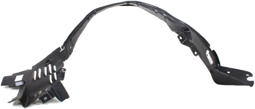 Front Fender Liner Left Driver Side Direct Replacement Compatible With 2000-2003 Mercedes Benz E-Class MB1250101 2106988330
