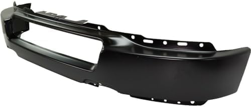 Front Bumper Face Bar Primed Steel Without Fog Light Holes Direct Replacement Compatible With 2004-2006 Ford F-150 FO1002389 4L3Z17757EA