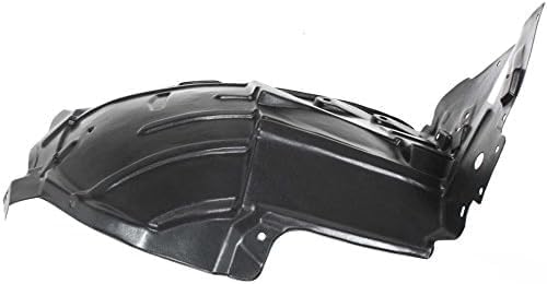 Front Section Fender Liner Left Driver Side Direct Replacement Compatible With 2003-2007 Infiniti G35 IN1250106 63845AM800