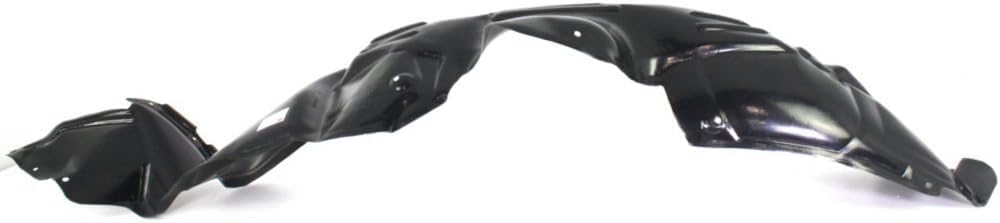 Front Fender Liner Right Passenger Side Direct Replacement Compatible With 1998-2003 Toyota Sienna TO1249105 5387508010