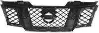 Front Grille Chrome Shell & Primed Insert Direct Replacement Compatible With 2009-2020 Nissan Frontier NI1200233 62310ZL00B