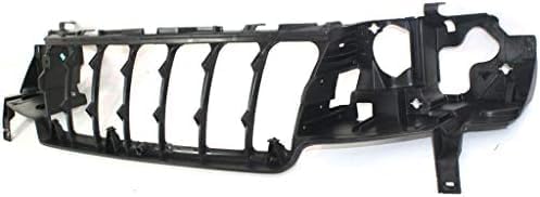 Front Header Panel Headlight Mounting Panel Plastic Direct Replacement Compatible With 1999-2003 Jeep Grand Cherokee CH1220116 55155498AB