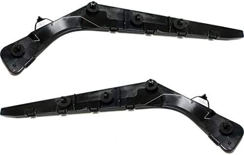 Set Of 2 Rear Bumper Stay Bracket Plastic Right Passenger & Left Driver Side Direct Replacement Compatible With 2007-2012 Nissan Sentra NI1167111 NI1166111 85220ET00A 85221ET00A