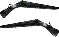 Set Of 2 Rear Bumper Stay Bracket Plastic Right Passenger & Left Driver Side Direct Replacement Compatible With 2007-2012 Nissan Sentra NI1167111 NI1166111 85220ET00A 85221ET00A