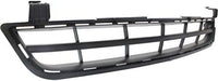 Front Bumper Grille Textured Dark Gray Plastic Direct Replacement Compatible With 2013 Chevrolet Malibu GM1036149 22869137