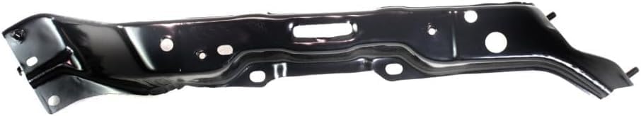 Front Bumper Steel Chrome With Park Assist Sensor Holes + Lower Valance Panel Textured + Outer Retainers Left & Right Side Direct Replacement Compatible With 2010-2013 Toyota Tundra