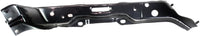 Front Bumper Steel Chrome With Park Assist Sensor Holes + Lower Valance Panel Textured + Outer Retainers Left & Right Side Direct Replacement Compatible With 2010-2013 Toyota Tundra