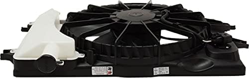 Front Radiator Cooling Fan Assembly Plastic Direct Replacement Compatible with 2018-2021 Hyundai Kona HY3115162 25380J9200