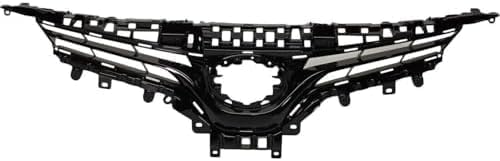 Front Grille Assembly Primed Plastic Direct Replacement Compatible With 2018-2020 Toyota Camry TO1200419 5310106E30
