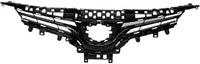 Front Grille Assembly Primed Plastic Direct Replacement Compatible With 2018-2020 Toyota Camry TO1200419 5310106E30