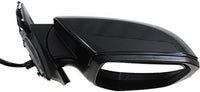 Front Power Mirror Manual Folding Heated Primed Right Passenger Side Direct Replacement Compatible With 2016-2021 Honda Civic HO1321284 76208TBCA03ZA-PFM 76208TBGA02ZA-PFM