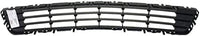 Front Bumper Upper & Lower Grille Primed Shell And Insert Plastic Direct Replacement Compatible With 2006-2008 Chevrolet Malibu GM1200537 GM1200558 15266333 15266336
