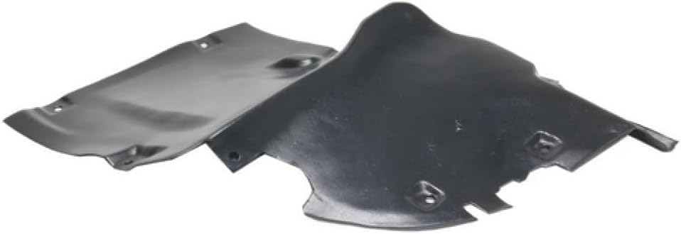 Front Lower Section Fender Liner Left Driver Side Direct Replacement Compatible With 2002-2005 Mercedes Benz C-Class MB1248112 2038841522