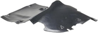 Front Lower Section Fender Liner Left Driver Side Direct Replacement Compatible With 2002-2005 Mercedes Benz C-Class MB1248112 2038841522