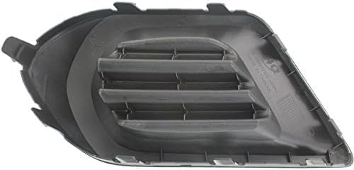 Set Of 2 Front Fog Light Cover Textured Plastic Left Driver & Right Passenger Side Direct Replacement Compatible With 2014-2016 Subaru Forester SU1038104 SU1039104