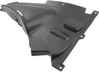 Front Lower Section Fender Liner Plastic Right Passenger Side Direct Replacement Compatible With 2012-2019 BMW 3-Series BM1251127 51717260740