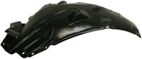 Set Of 2 Front Fender Liner Rear Section Right Passenger & Left Driver Side Direct Replacement Compatible With 2009-2013 Infiniti G37 / 2007-2008 G35 / 2015 Q40 IN1249107 IN1248126