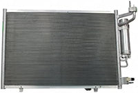 Front A/C Condenser Aluminum Core Direct Replacement Compatible With 2011-2013 Ford Fiesta FO3030228 AE8Z19712A