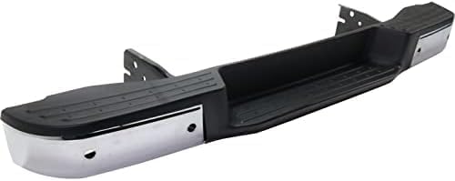 Rear Step Bumper Face Bar Chrome Steel Direct Replacement Compatible With 2012-2021 Nissan NV-Series Full Size Van NI1102159 850101PA0B