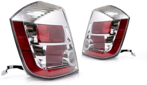 Set Of 2 Tail Light Assembly Right Passenger & Left Driver Side Direct Replacement Compatible With 2007-2009 Nissan Sentra NI2819114 NI2818114 26550ET00B 26555ET00B