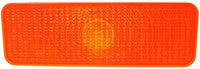 Set Of 2 Front Turn Signal Light Plastic Left Driver & Right Passenger Side Direct Replacement Compatible With 1980-1986 Ford Ford F-Series FO2520101 E1TZ13200A