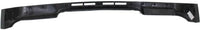 Front Bumper Chrome Steel + Upper Cover Textured + Lower Valance Air Deflector Direct Replacement Compatible With 2001-2002 Chevrolet Silverado 2500HD 3500 GM1002376 GM1051106