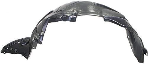 Set Of 2 Front Fender Liner Right Passenger & Left Driver Side Direct Replacement Compatible With 2006-2011 Honda Civic Coupe HO1249130 HO1251106 HO1248130 HO1250106 74101SVBA00