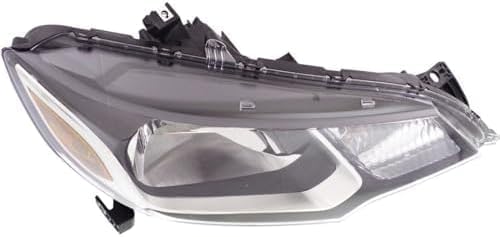 Set Of 2 Headlight Assembly Halogen Left Driver & Right Passenger Side Direct Replacement Compatible With 2015-2017 Honda Fit HO2503160 HO2502160 33100T5AA01 33150T5AA01