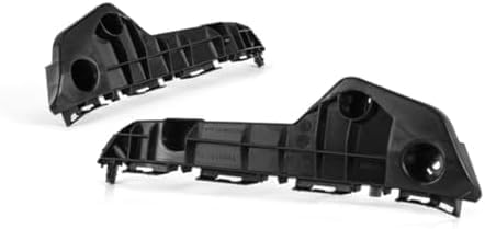 Set Of 2 Front Bumper Support Bracket Plastic Left Driver & Right Passenger Side Direct Replacement Compatible With 2011-2016 Scion tC SC1043101 SC1042101 5211521030 5211621030