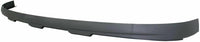 Front Bumper Chrome Steel + Upper Cover Primed + Lower Valance Air Deflector + Extension Textured Direct Replacement Compatible With GMC Sierra 1500 2007-2013 GM1015100 GM1014102