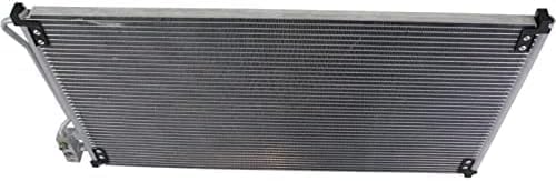 Front A/C Condenser Aluminum Core Direct Replacement Compatible With 1998-2004 Ford Mustang FO3030117 3R3Z19712AA