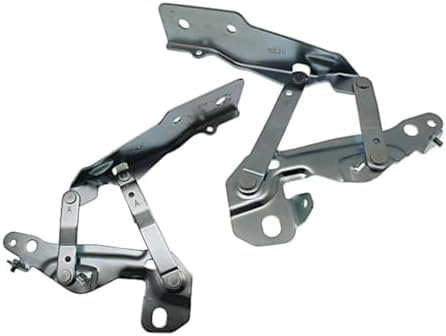 Set of 2 Front Hood Hinge Steel Right Passenger & Left Driver Side Direct Replacement Compatible with 2011-2017 Jeep Compass CH1236151 CH1236150 68086320AD 68086321AD