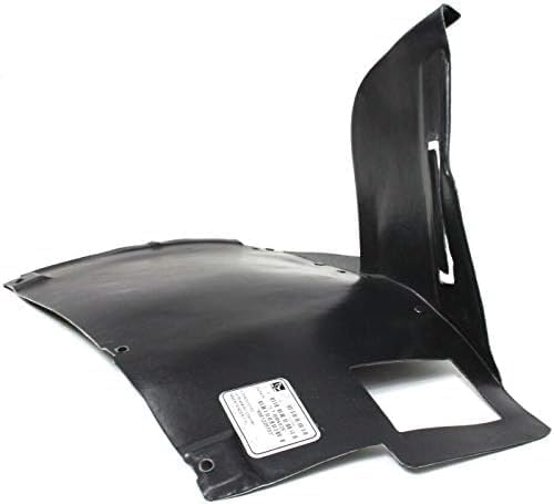 Set of 2 Front Engine Splash Shield Under Cover Plastic Left Driver & Right Passenger Side Direct Replacement Compatible with 2001-2003 BMW 5-Series BM1228104 BM1228103