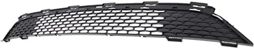 Front Bumper Grille With Honey Comb Design Without Parking Aid Sensor Holes Direct Replacement Compatible With 2015-2022 Chrysler 300 CH1036142 68227272AB