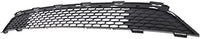 Front Bumper Grille With Honey Comb Design Without Parking Aid Sensor Holes Direct Replacement Compatible With 2015-2022 Chrysler 300 CH1036142 68227272AB