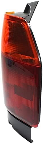Set Of 2 Tail Light Assembly Left Driver & Right Passenger Side Direct Replacement Compatible With 2002-2005 GMC Jimmy GM2800157 GM2801157 15131577 15131576