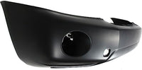 Front Bumper Cover With Fog Light Holes Primed Plastic Direct Replacement Compatible With 2004-2007 Toyota Highlander TO1000278 5211948917