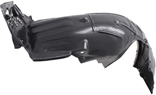 Set of 2 Front Fender Liner Right Passenger & Left Driver Side Direct Replacement Compatible with 2017-2019 Honda Civic HO1249177 HO1248177 74101TGGA50-PFM 74151TGGA50-PFM