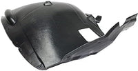Front Section Fender Liner Plastic Right Passenger Side Direct Replacement Compatible With 2011-2013 BMW X5 BM1249137 51717234832-PFM