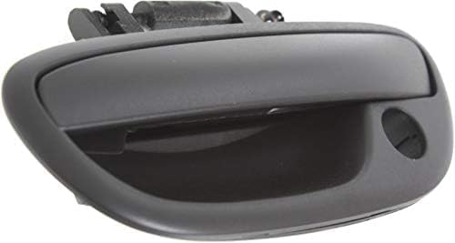 Front Exterior Door Handle Textured with Keyhole Left Driver Side Direct Replacement Compatible with 2005-2009 Subaru Legacy/Outback 61021AG03ANN