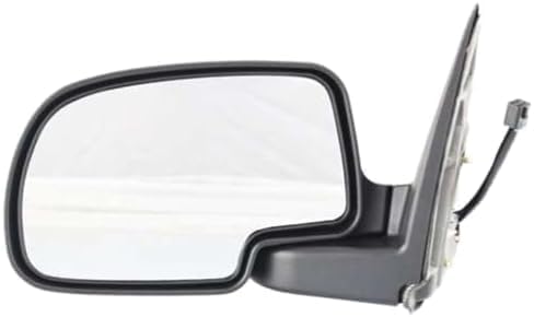 Set Of 2 Front Mirrors Primed Non-Towing Manual Folding Non-Heated Left Driver & Right Passenger Side Direct Replacement Compatible With 1999-2002 Chevrolet Silverado/GMC Sierra